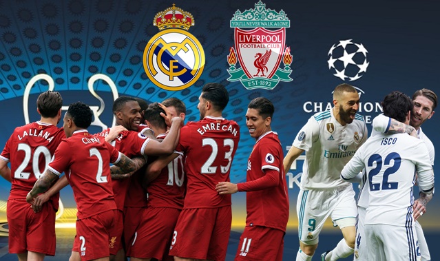 Real Madrid x Liverpool final da Champions League 2018