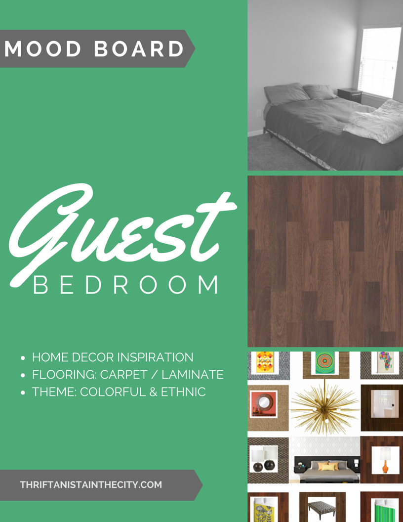 guest bedroom mood board #shop