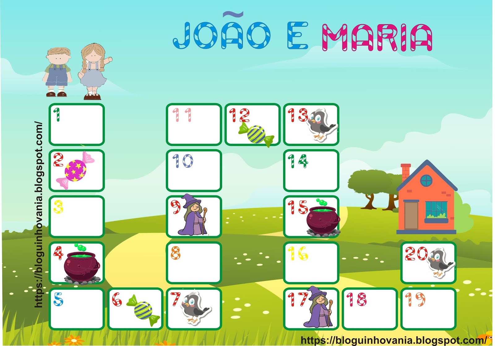 Confira os jogos de Trilha no blog