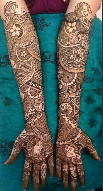 Featured image of post Full Hand Dulhan Bridal Mehendi Design