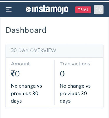 Instamojo-dashboard