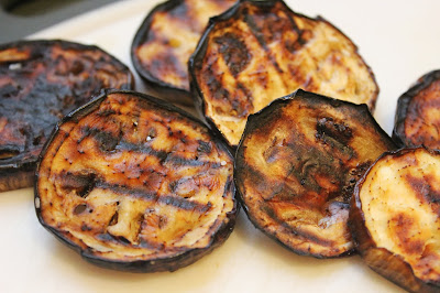 Grilled eggplant