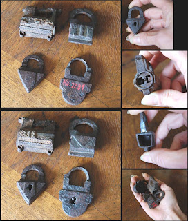PARIJAT HANDICRAFT Candados Hermosos De Latón