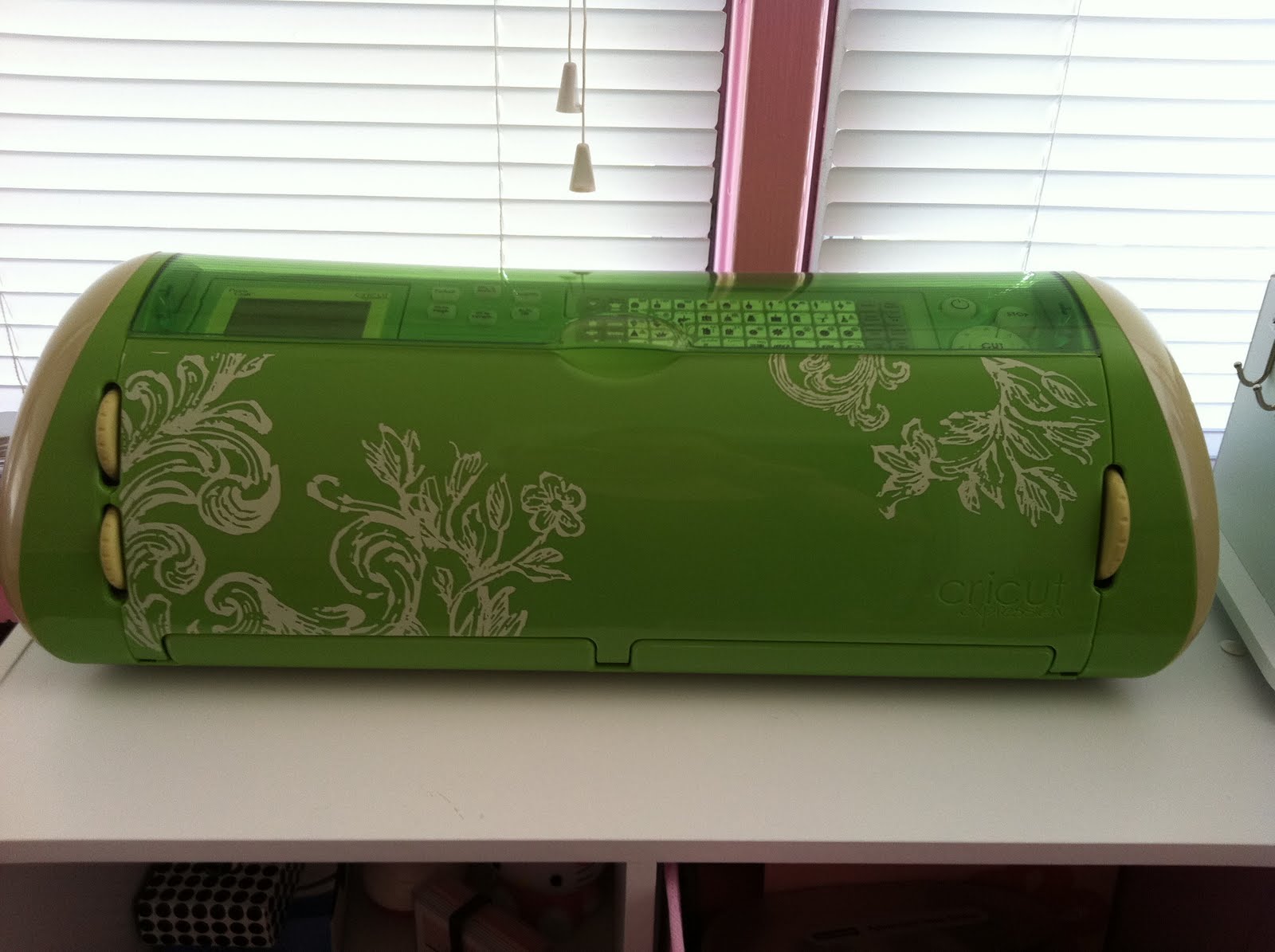 Docerela Creations Acrylic Stamps Meet my Cricut Expression Machine