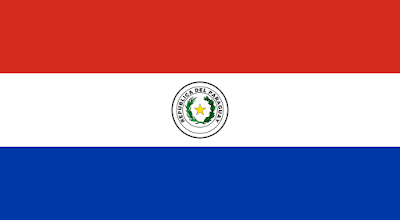 Logo Gambar Bendera Negara Paraguay PNG JPG ukuran 400 px