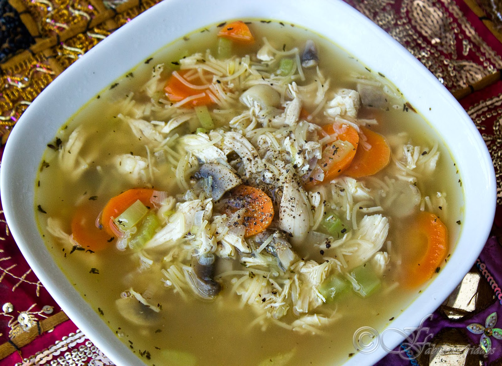 fabulous fridays Chicken noodle soup