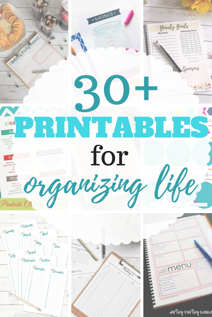 35+ Printables in the direction of Arrange Your Calendar year Sew Straightforward Residence image relating to Organization Printables known as 35+ Printables toward Prepare Your 12 months Sew Straightforward Residence