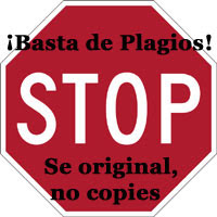 ¡¡¡DILE NO AL PLAGIO!!!