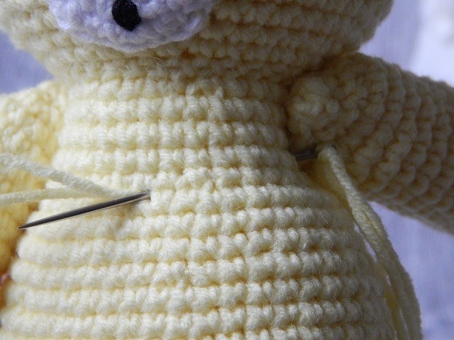 Crochet bunny with cheeks amigurumi pattern | Amiguroom Toys