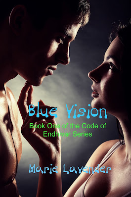 Blue Vision by Marie Lavender book cover