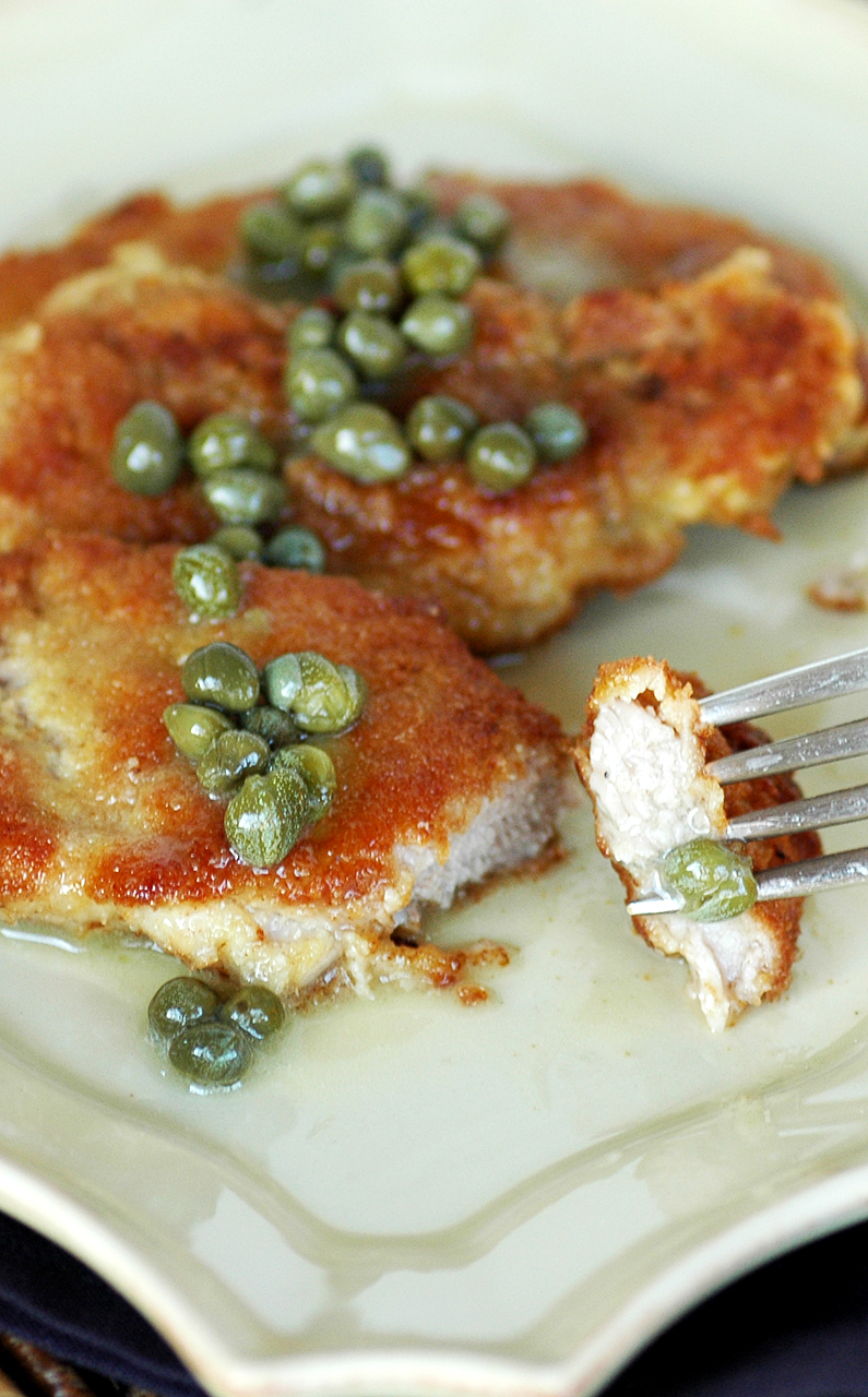 Savoring Time in the Kitchen Pork Schnitzel with Lemon Caper Butter