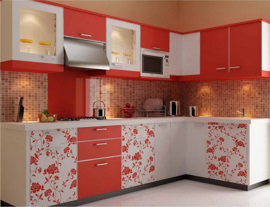 40 Model Dapur Warna Merah Yang Nampak Modern Dan Cantik N Warna Merah Untuk Dapur