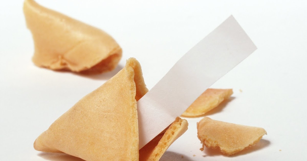 Another Battle Won The empty fortune cookie