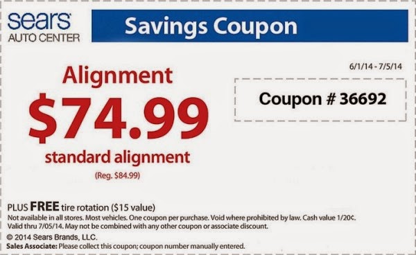 Get Sears Tire Coupons And Rebates 2018 To Save Your Money On New Car Tires