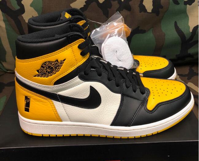jordan 1 yellow toe 2019