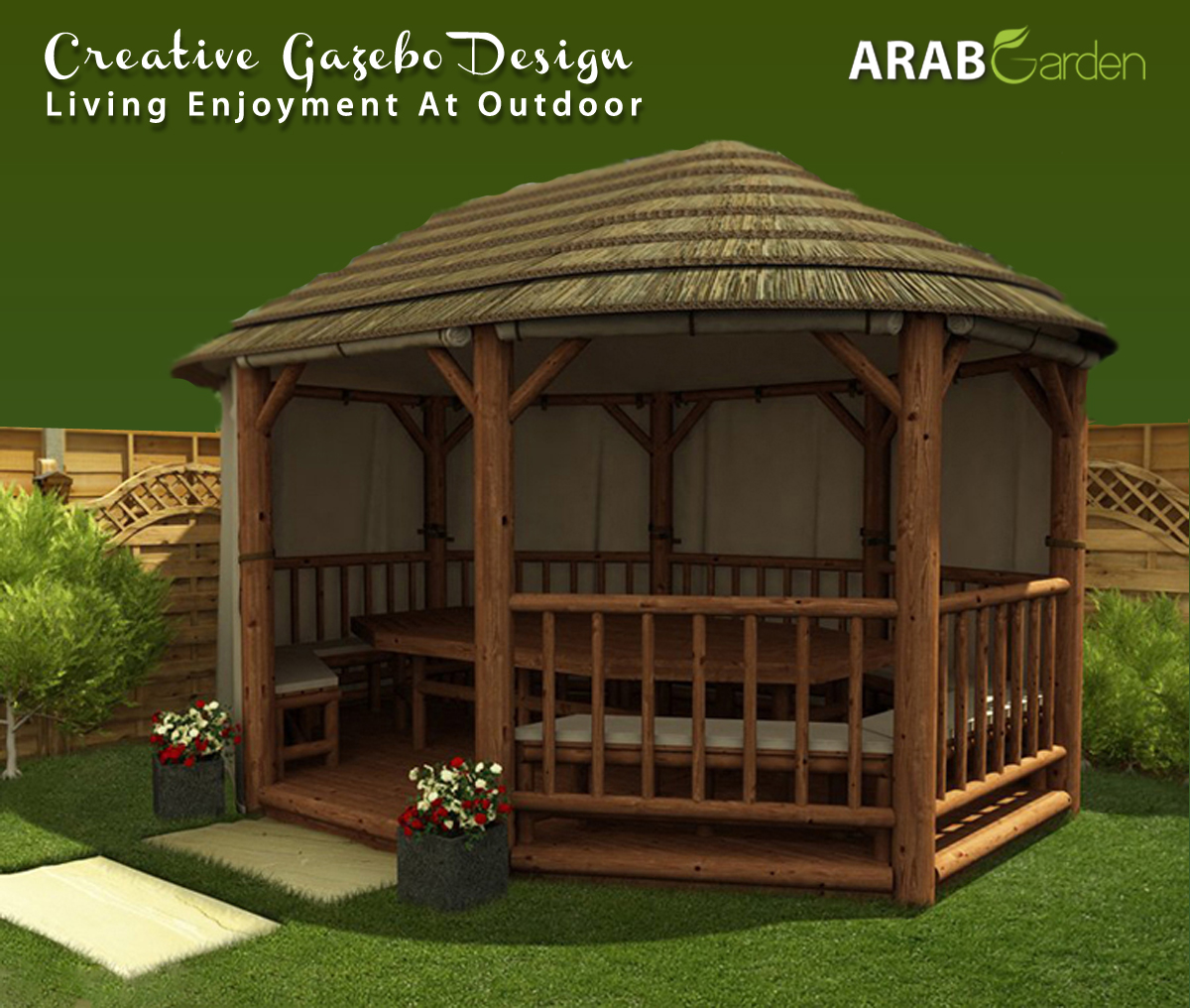 Garden Gazebo Wooden Gazebo Shingle Roof Gazebo Tropical Gazebo