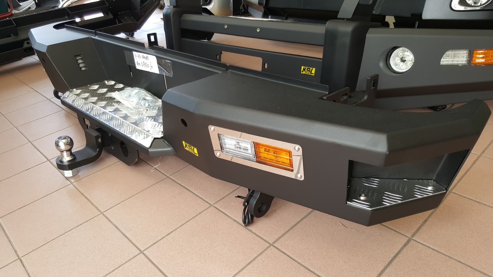 JRJ 4x4 ACCESSORIES SDN.BHD. TOYOTA HILUX REVO REAR BUMPER