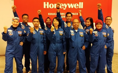 10 Guru Matematika  dan Sains Ikuti Simulasi Astronot