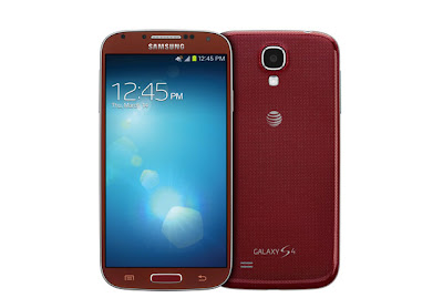 Galaxy S4 Aurora Red at AT&T