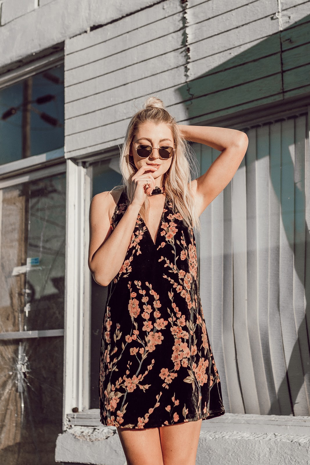 Black and pink floral dress for Valentine's Day | Love, Lenore