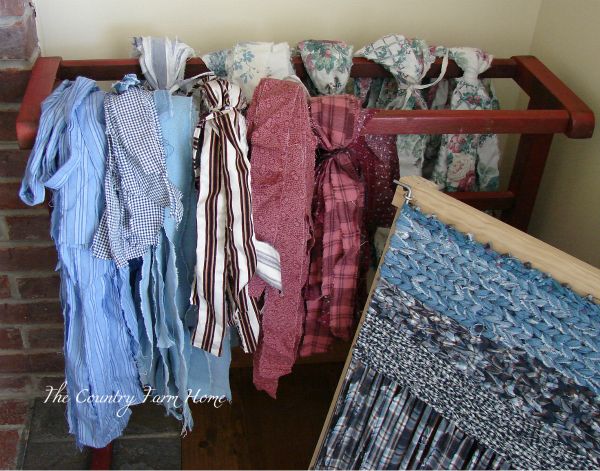 Our Old Country Store: Organizing The Rag Rug Stash