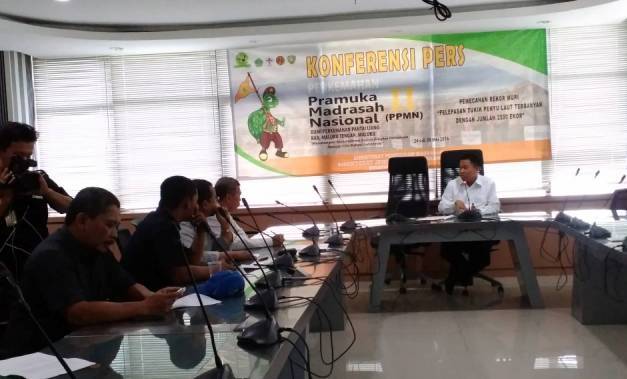 Perkemahan Pramuka Madrasah Nasional Wadah Positif Generasi Muda
