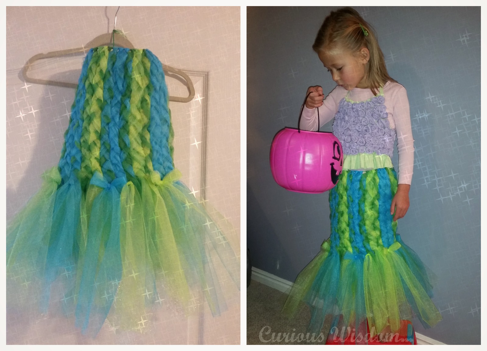 Curious Wisdom and Other Everyday practicalities.. Tulle Mermaid Tail...