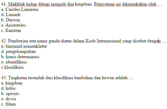 Simak 14 Soal Uts Biologi Kelas Xi Semester 1 Beserta Jawaban Viral