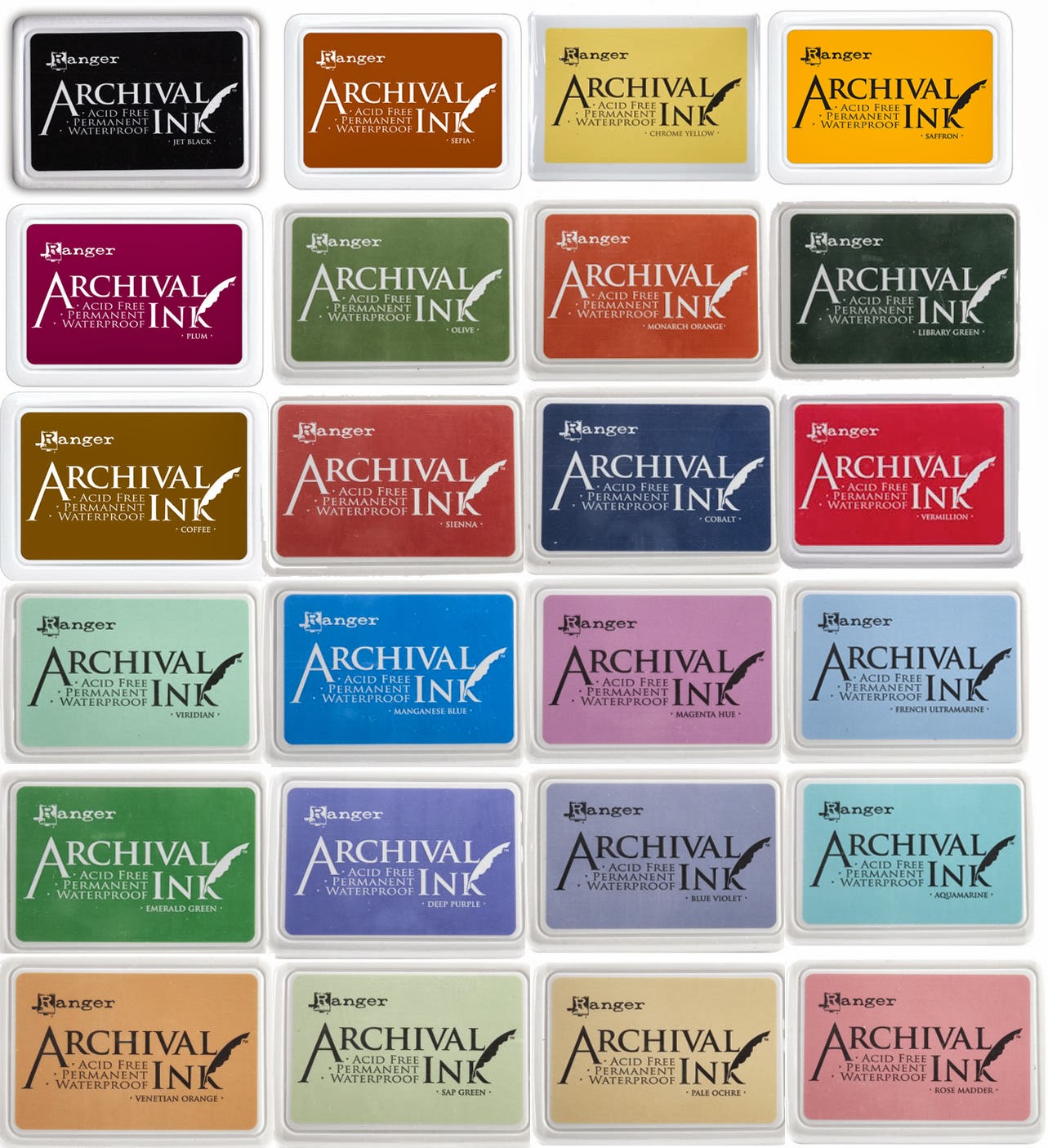 MJ Crafts ESSENTIALS GUIDE TO INK PADS