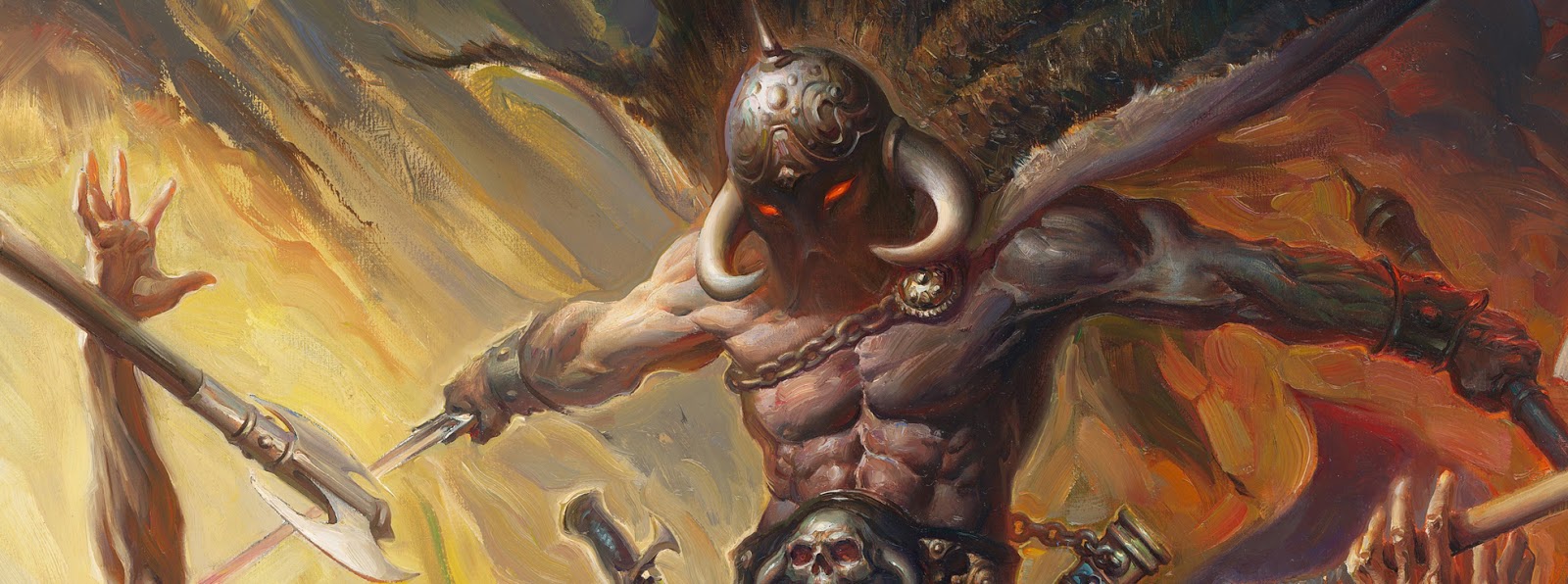 PETAR MESELDŽIJA ART Death Dealer Homage to Frazetta