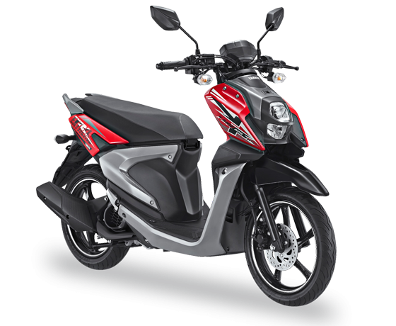 All New X-Ride 125 Blue Core Passion Red
