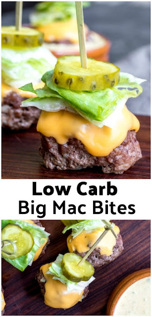 Low Carb Big Mac Bites-Keto