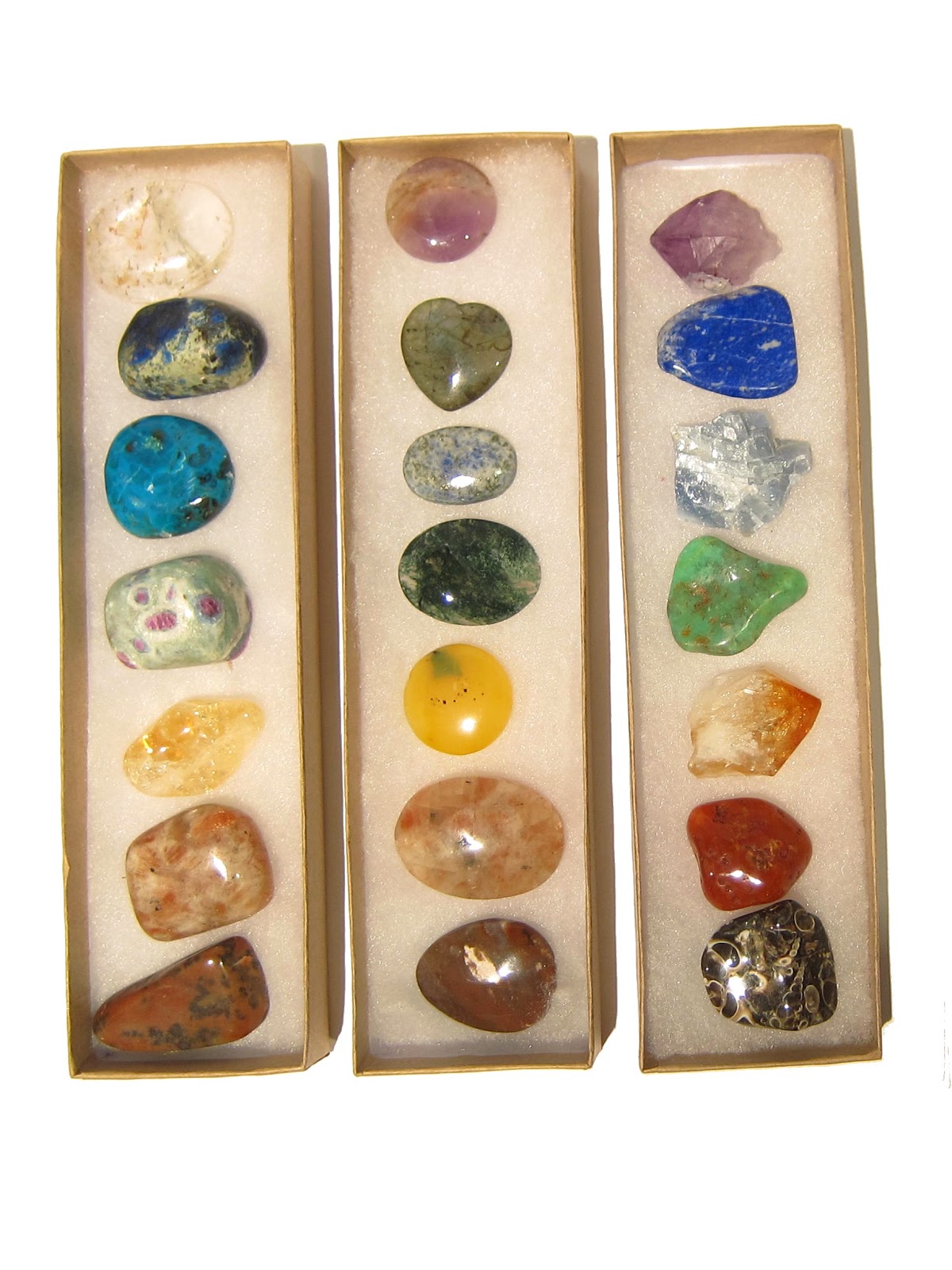 I Dig Crystals Blog New! Chakra Healing Stone Sets