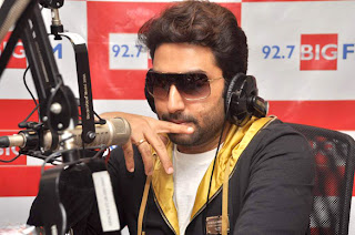 Abhishek Bachchan on radio