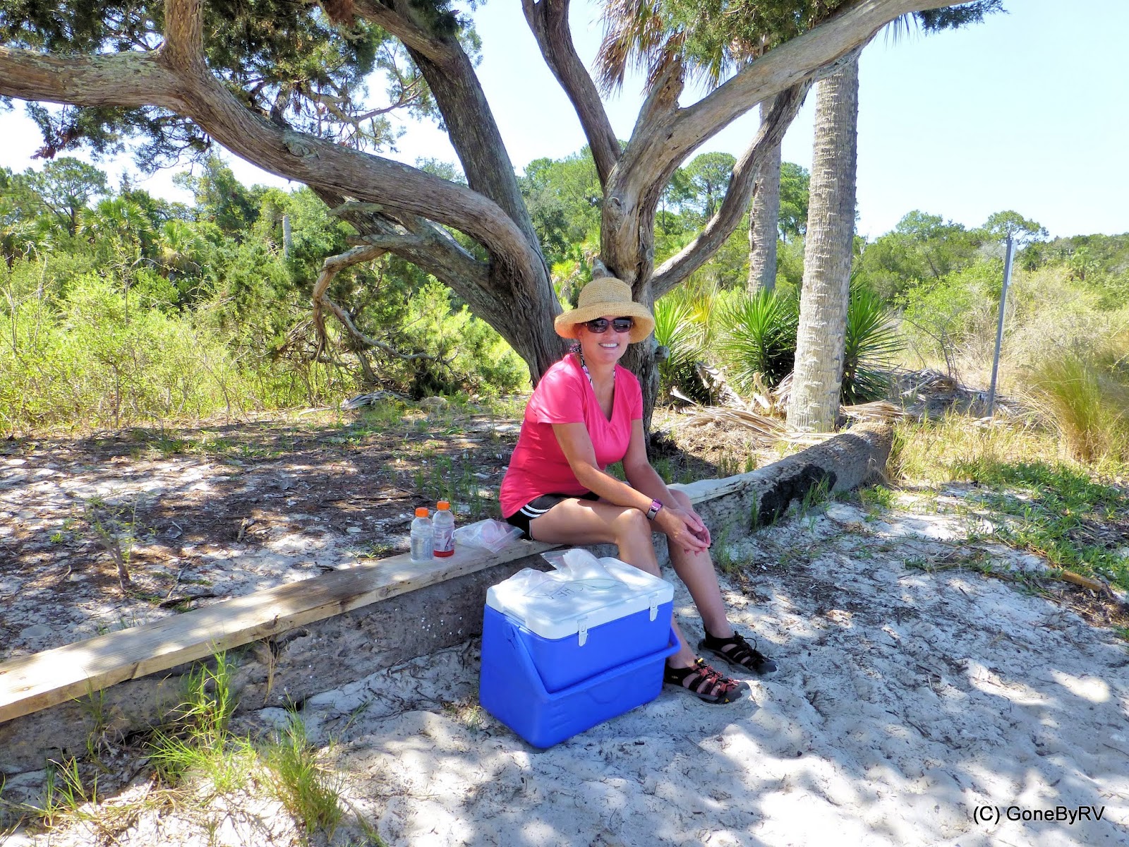 GoneByRV Kayaking in Cedar Key, FL