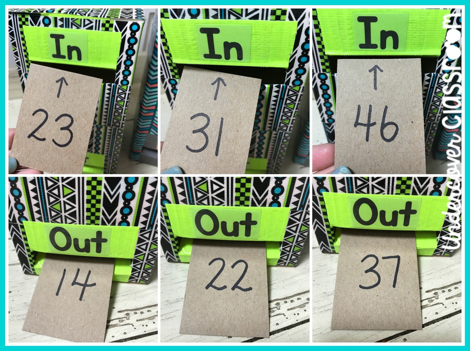 DIY Number Function Box - Undercover Classroom