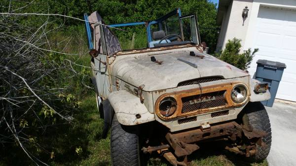 Barn Find Land Cruiser 1970 FJ40 For Sale $2,000