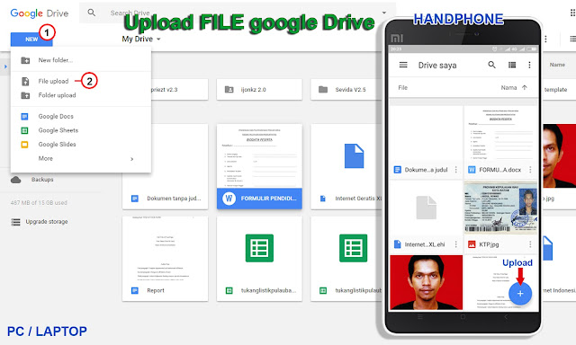 Solusi Aman Menyimpan Ijazah dan Document Penting Lainnya Upload File ke Google Drive