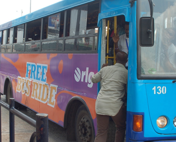lagos free bus ride disabled