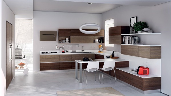 Desain Dapur Modern Dengan Tema Kayu Desain Dapur Modern Dengan Tema Kayu