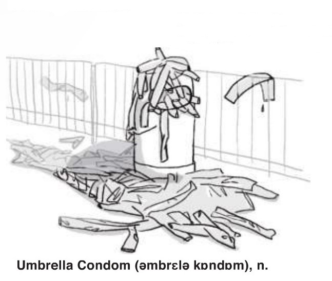Umbrella Condom, hongkabulary