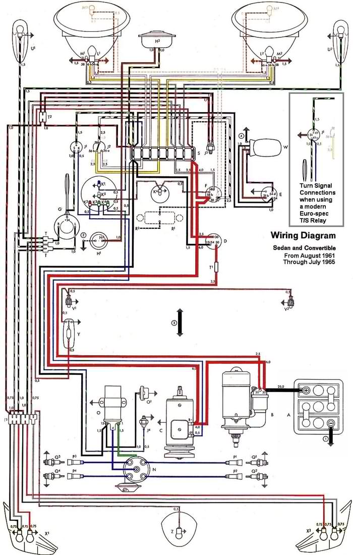 1600 Vw Alternator Wiring Diagram