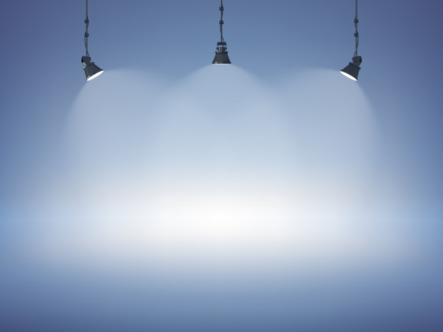 Spot Light Background Free Vector