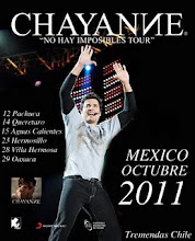 Chayanne Abren taquilla para concierto México Octubre 2011