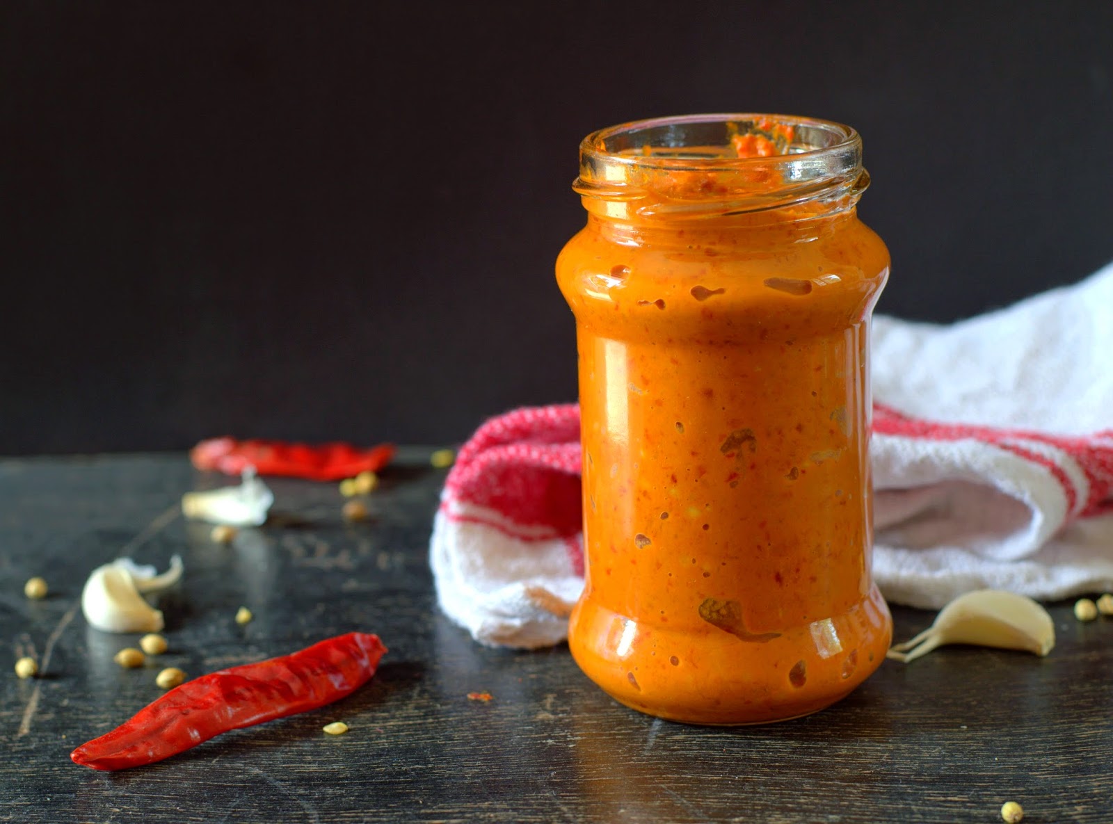 Red Harissa fiery versatile goodness in a jar