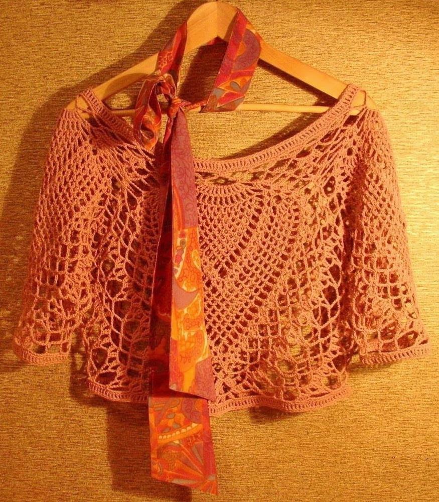 Crochet Shawls Crochet Lace Poncho Pattern Lace