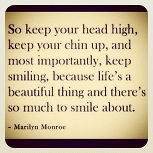 keep your head up!