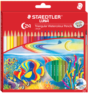 Staedtler terbaik untuk Luna Triangular coloured dan watercoloured