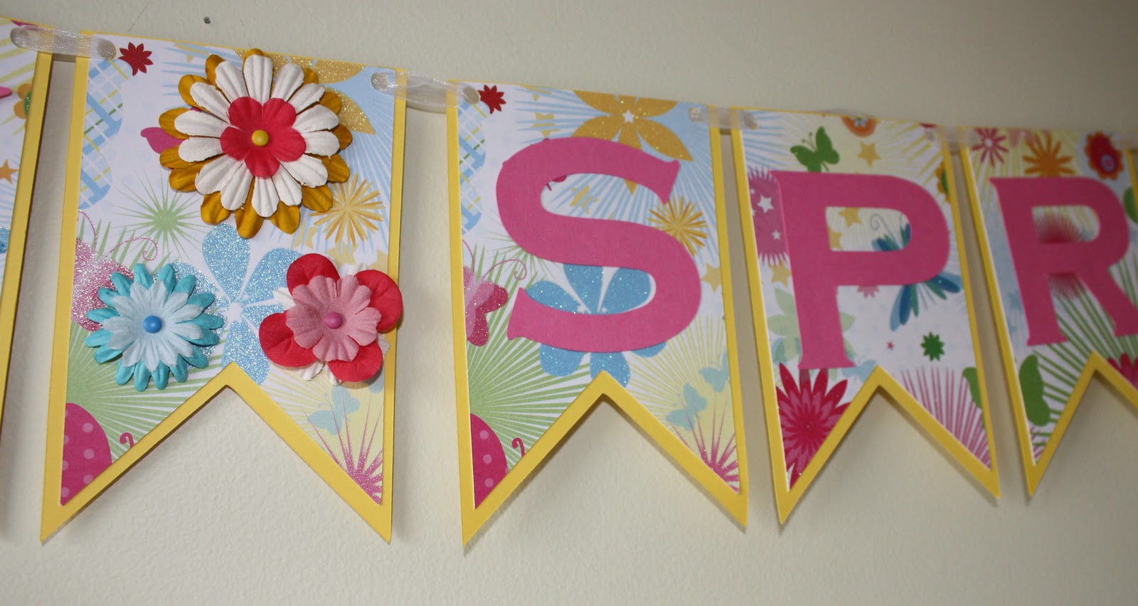 A Techy Teacher with a Cricut: FREE SVG: Banner template and Spring ...
