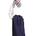 Rok Celana Rosella Rania - Navy
